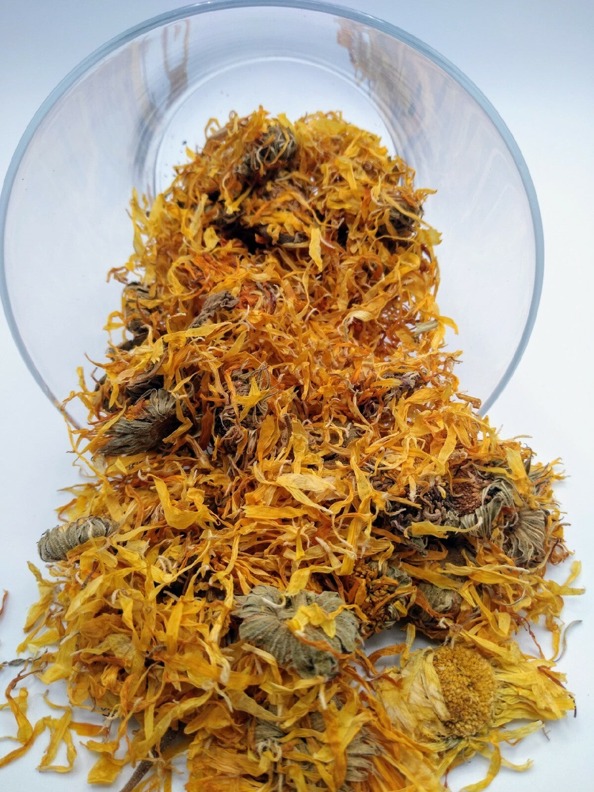 EGYPTIAN CALENDULA Whole Dried Flowers and Petals 1 Oz. (28G)