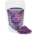 Organic Egyptian Blue Lotus Petals & Stems: Pre-Ground Nymphaea Caerulea