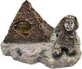 Aquarium Decor Castle Shipwreck Ornament Underwater Landscape(Egyptian Pyramid)