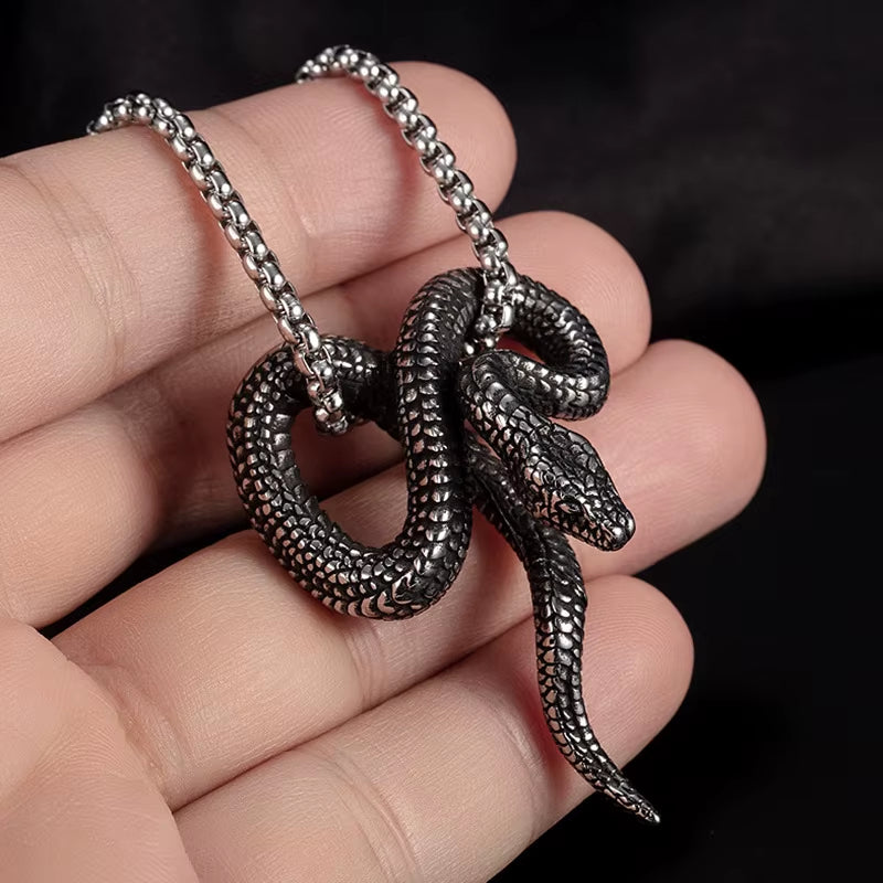 Anime Snake Necklace New Animal Design Pendant Cosplay Toys Decoration Accessory