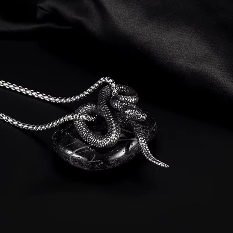 Anime Snake Necklace New Animal Design Pendant Cosplay Toys Decoration Accessory