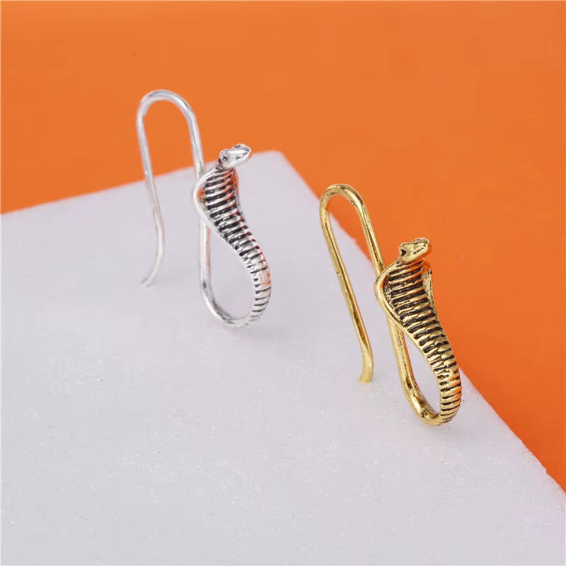 Egyptian Cobra Earrings Snake Egyptian Jewelry Earrings for Women Fashion Jewelry Women Egypt Puck Rock Style