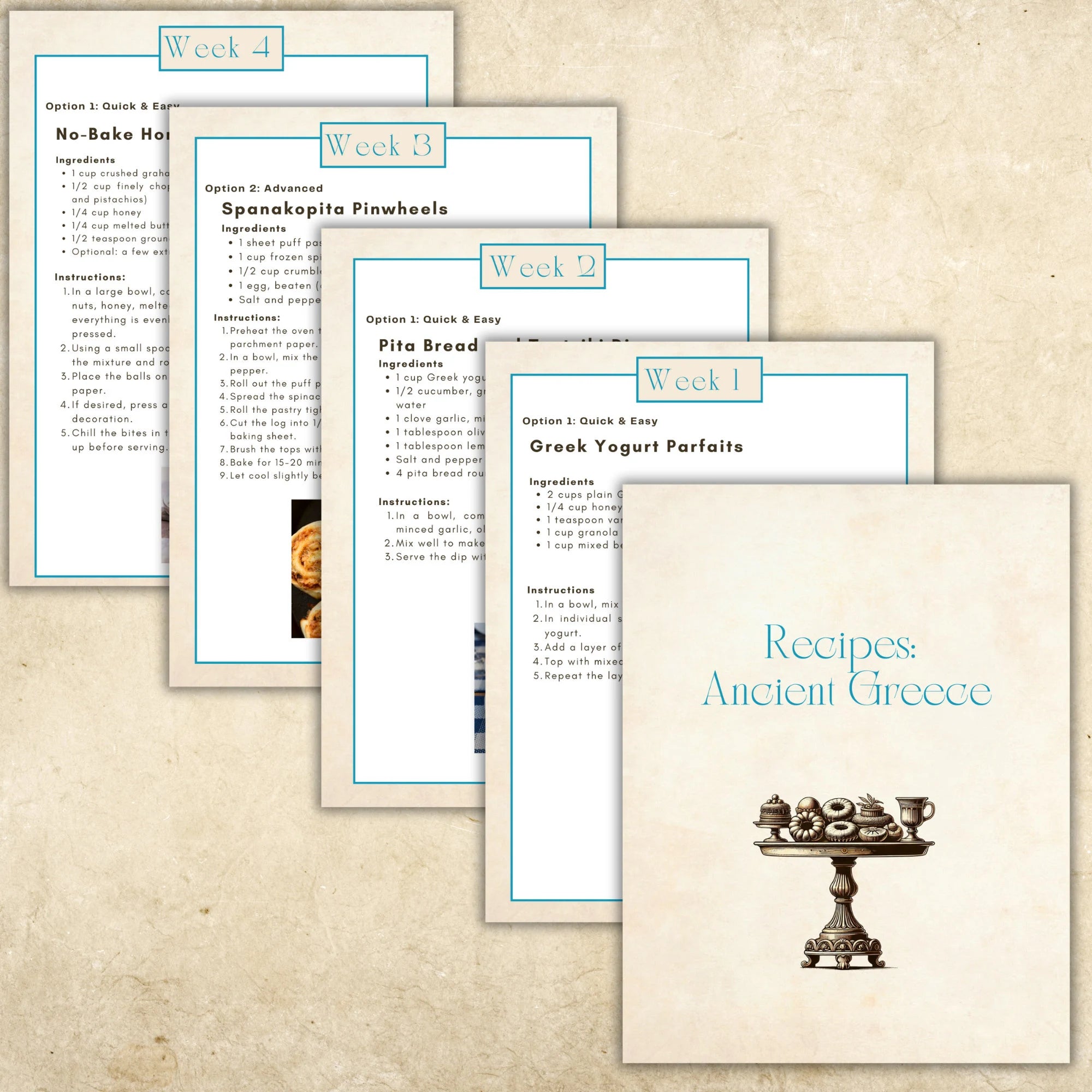 Bundle: Ancient History - Tea Time Together™ - 9 Units - Creation to the Fall of Rome