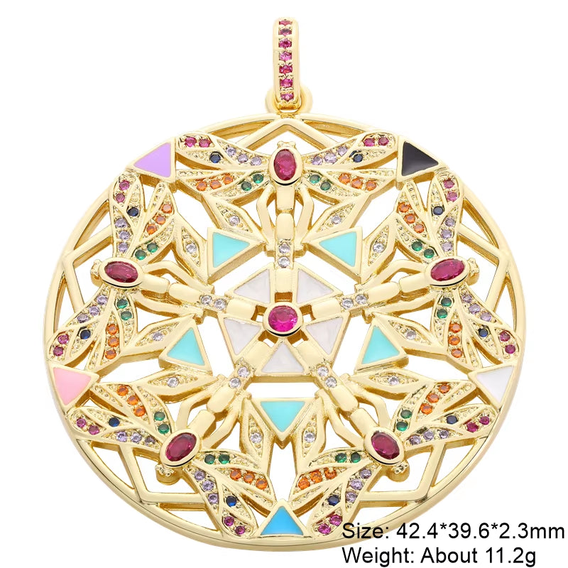 Handicraft Custume Accessories Greek Gods Evil Eye Crescent Moon Star Enamel Charms for DIY Pendant Collar Jewelry Making