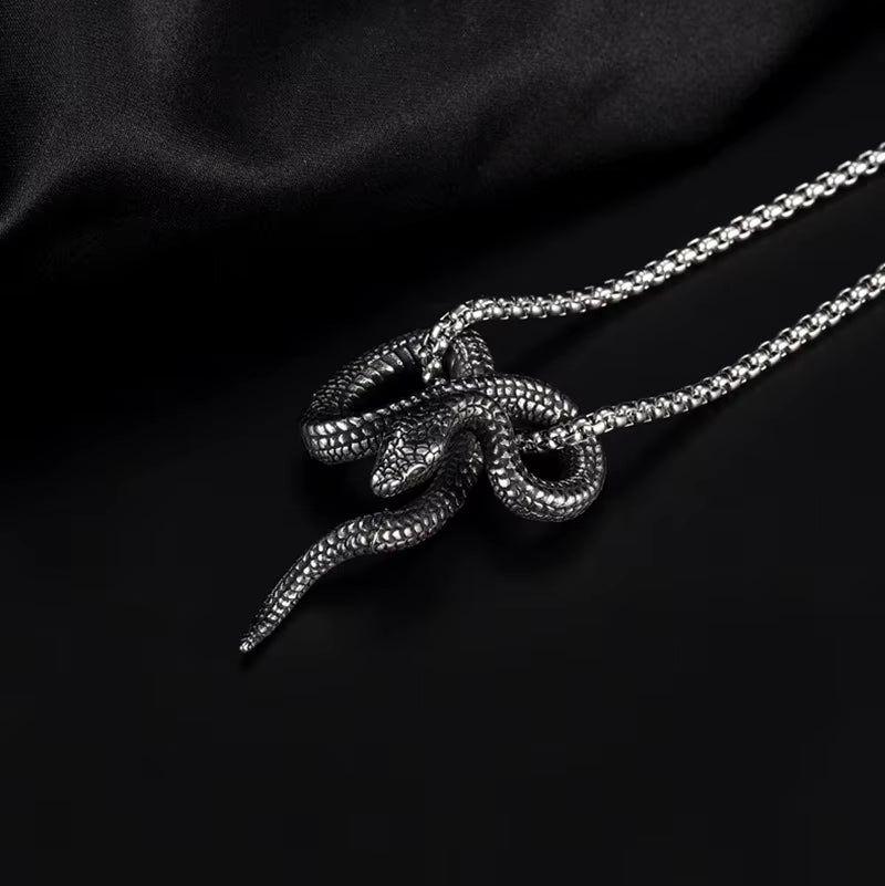 Anime Snake Necklace New Animal Design Pendant Cosplay Toys Decoration Accessory