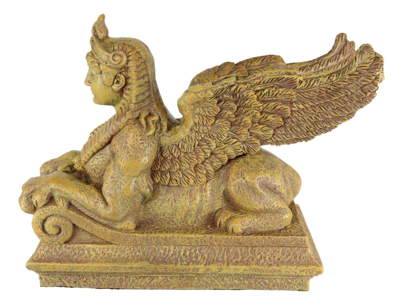 Ebros Beautiful Sphinx Statue Figurine Ancient Egyptian 8" Long Sculpture