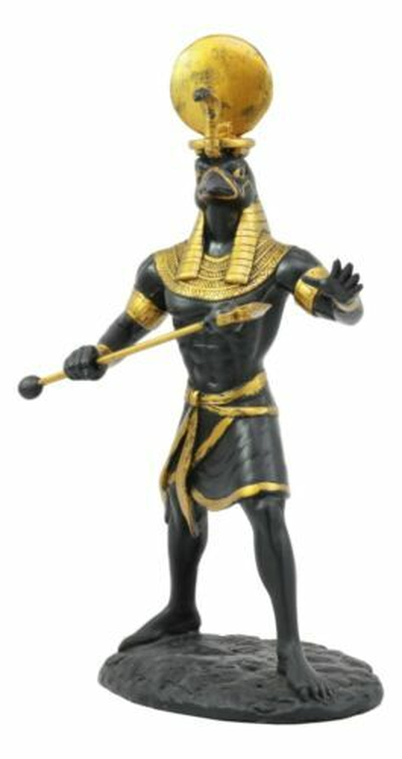 Ebros Egyptian God Ibis Headed Thoth Holding Was& Ankh Patron of Knowledge