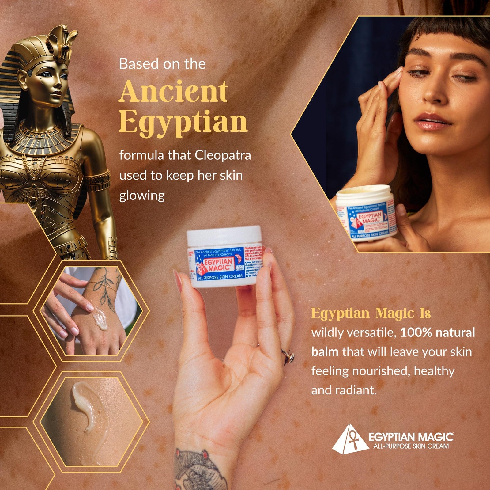 Egyptian Magic All Purpose Skin Cream - 1 Ounce Jar