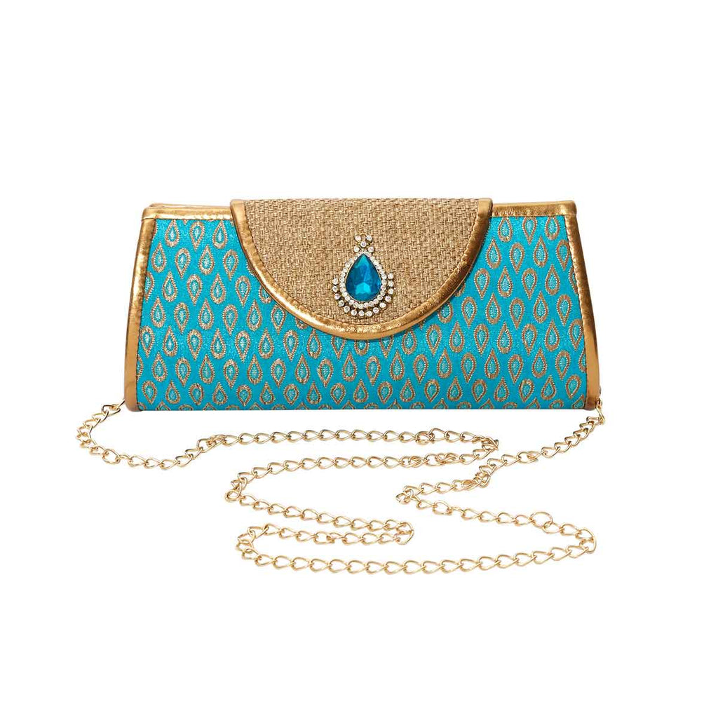Lakshmi, Mini Baguette Tear Drop Bag