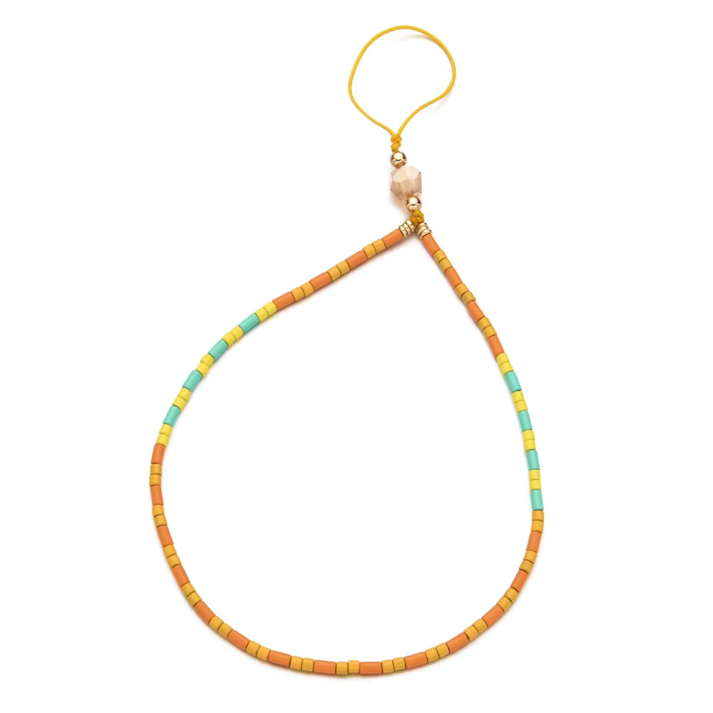 Cute Evil Eye Beads Lanyard Strap Cord Colorful DIY Chain for Anti-Lost Phone Chain Men Women Gift Jewelry Keychain Keycord