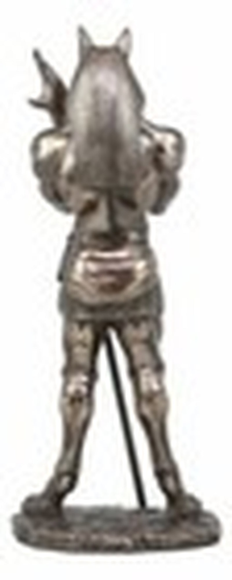 EGYPTIAN BRONZELIKE DARK MIGHTY ANUBIS DEITY STATUE GOD of MUMMIFICATION 11"H