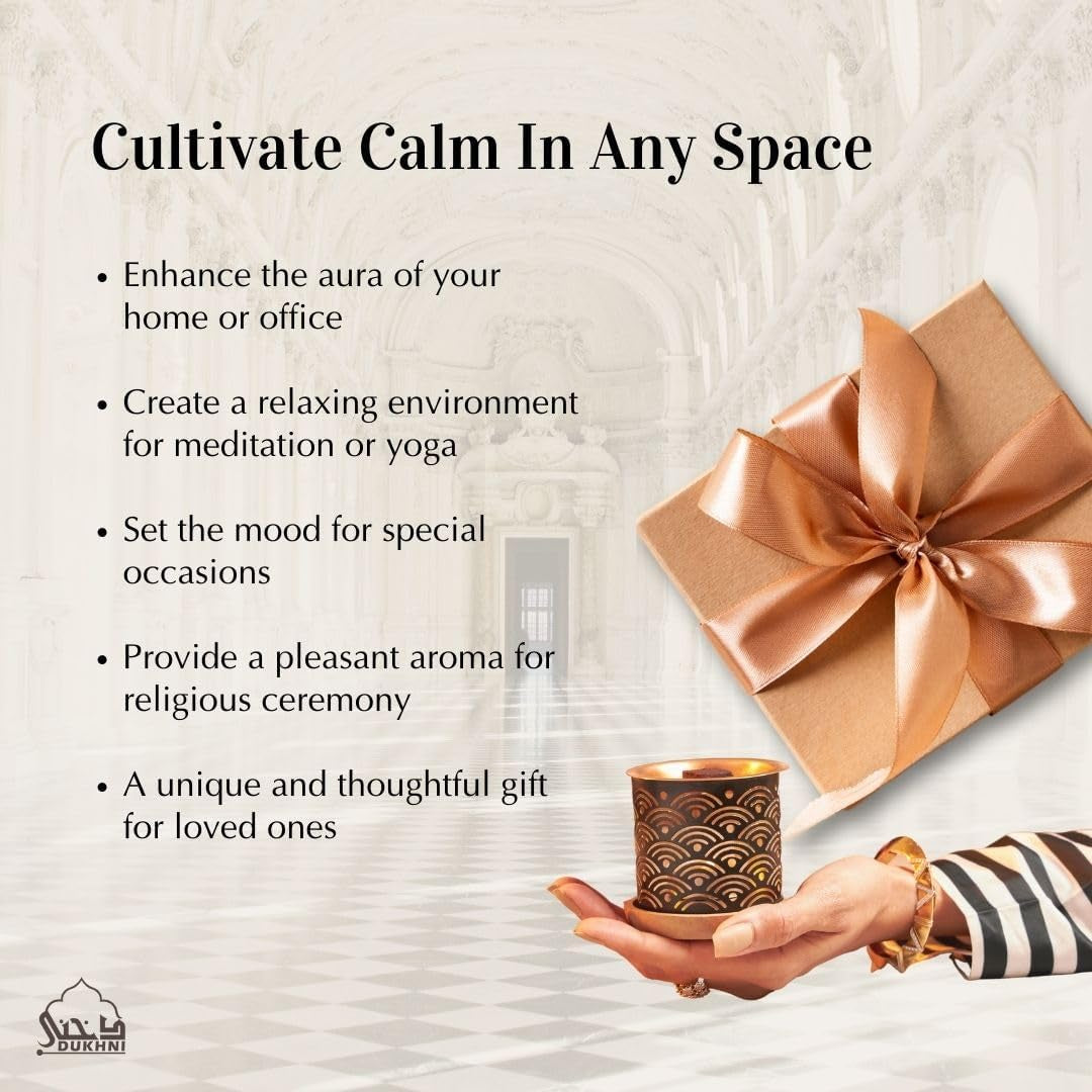 Oud Ya Aini, Oud Al Khaleeji, Oud Al Ibtisam Bakhoor Set عود بخور و مبخرشمعدان by  | 3 X 9 Piece Each & Tree Bakhoor Burner | Arabic Bakhoor Incense | Great Gift & Decor for Ramadan Eid Hampers