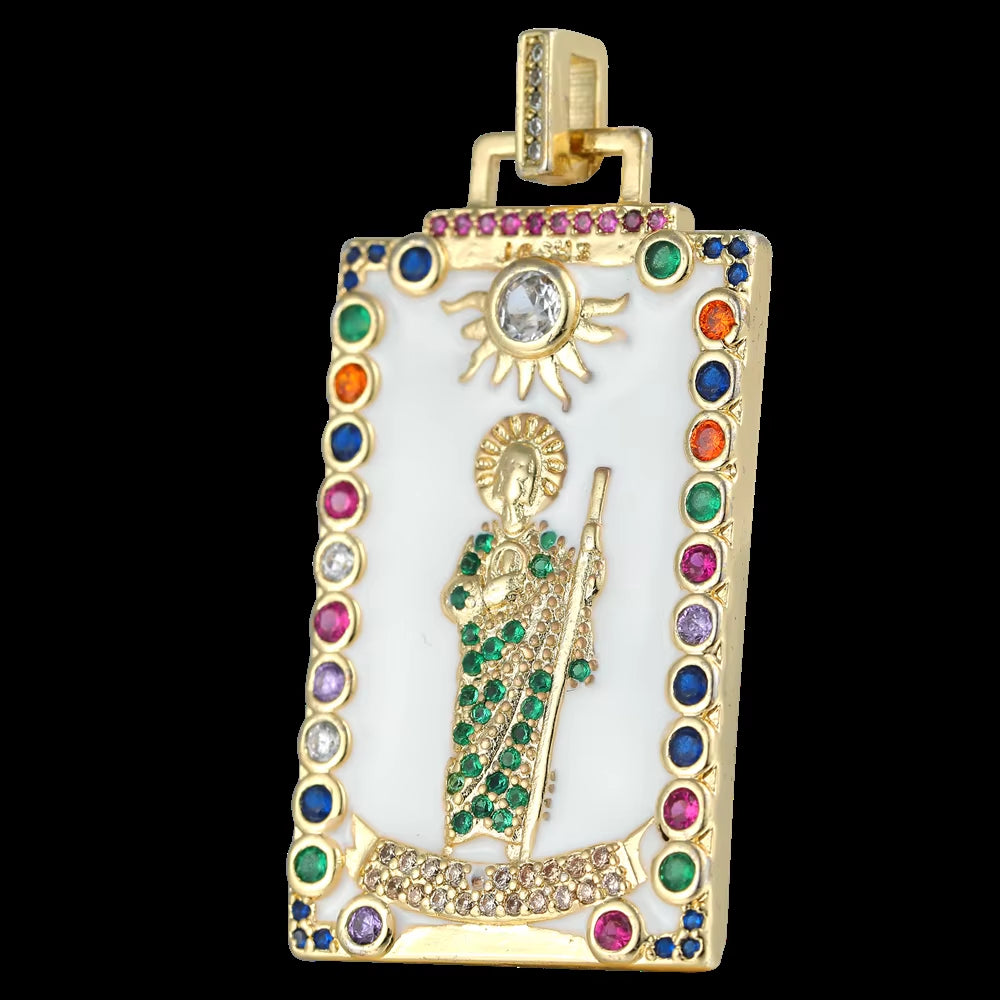 Handicraft Custume Accessories Greek Gods Evil Eye Crescent Moon Star Enamel Charms for DIY Pendant Collar Jewelry Making