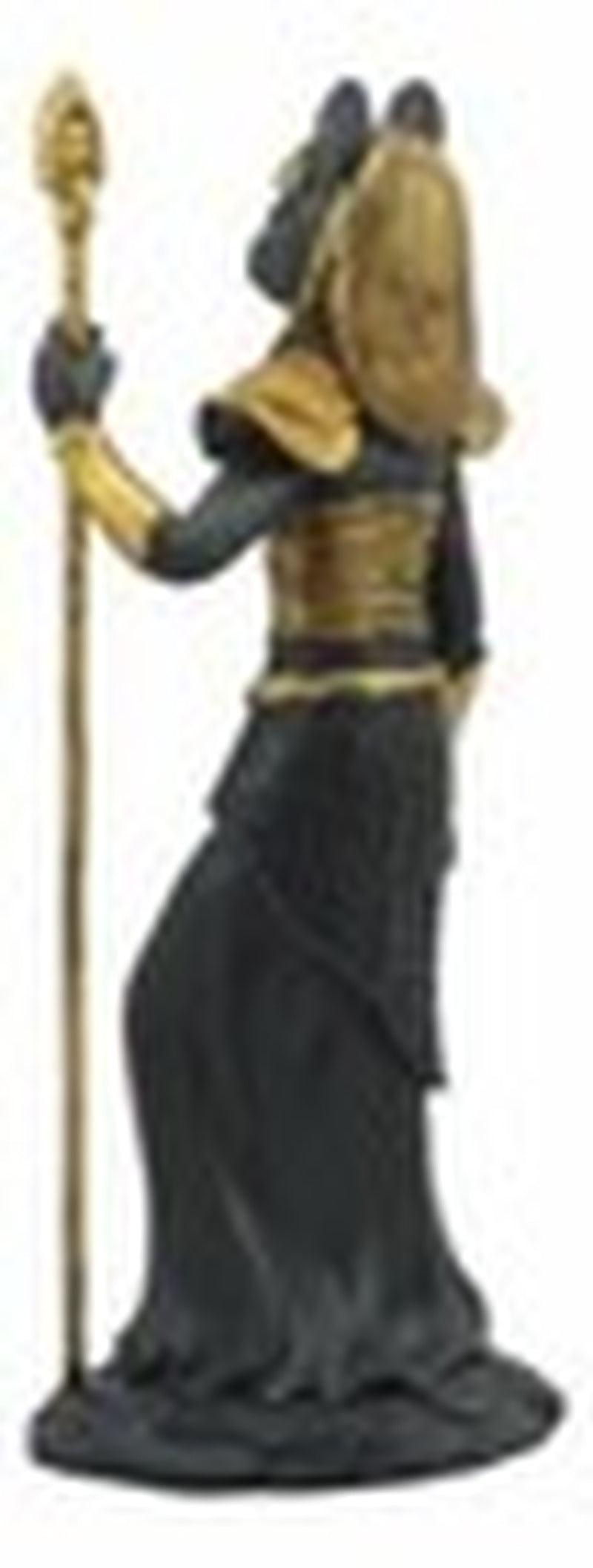 Egyptian Goddess Bastet Cat Statue 11"H Ubasti Goddess of Protection Health Home
