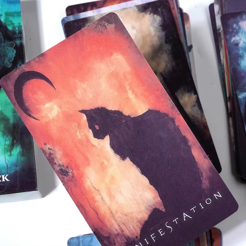 NEW Spirits Shadows Oracle Deck Unknown Spirit Deck Tarot Cards Deck Card Mysterious Divination Game Family Party Board Game