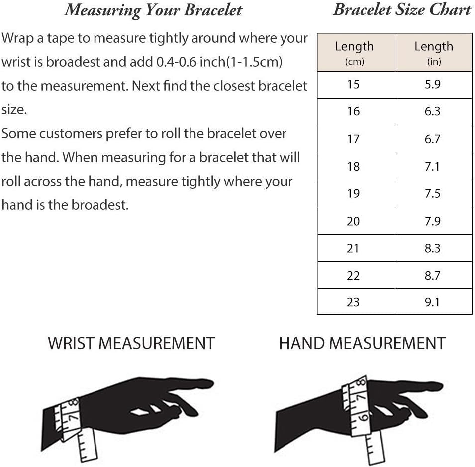 Evil Eye Bracelet Sterling Silver Clasp Charm Bangle Bracelet for Bead Charms with Sapphire Gemstones Evil Eye Clip Lock Stopper(17/19Cm/ 21Cm)