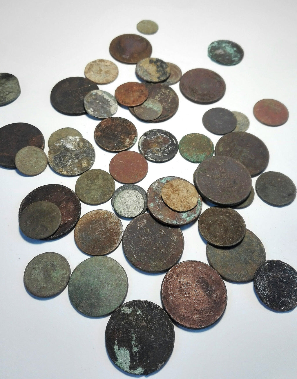 Ancient Coins Set: 30 Authentic Pieces for Jewelry, Crafts, Decoration