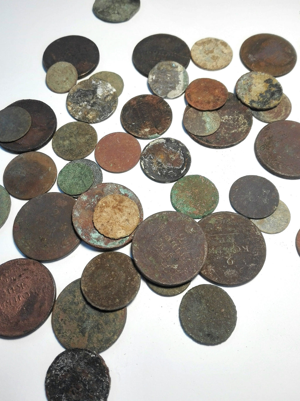Ancient Coins Set: 30 Authentic Pieces for Jewelry, Crafts, Decoration