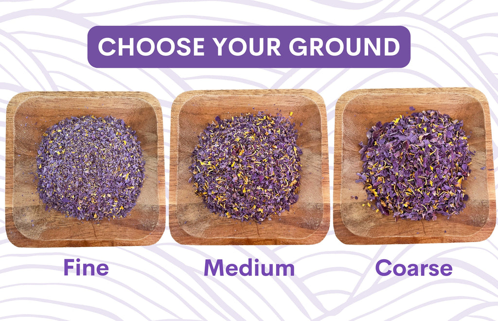 Organic Egyptian Blue Lotus Petals & Stems: Pre-Ground Nymphaea Caerulea