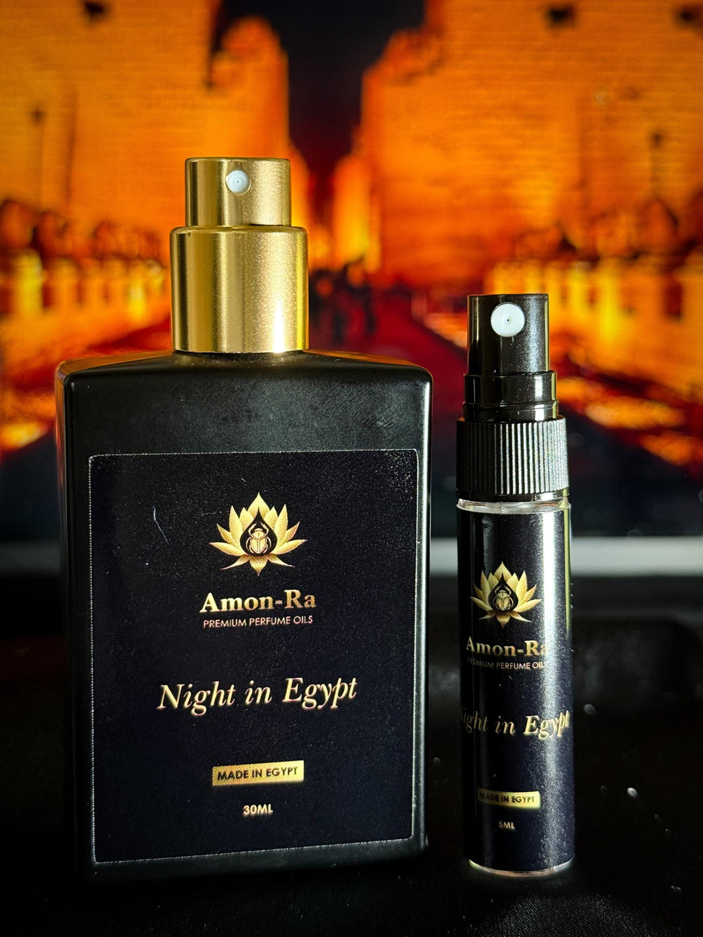 Night in Egypt – Unisex Eau De Parfum | Fruity, Musky, Powdery, Woody Perfume | Handmade | Litchi, Jasmine, Oud